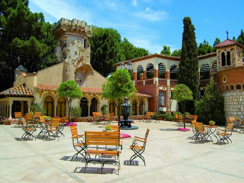 Hotel Termes Montbrió Montbrió del Camp Exterior foto